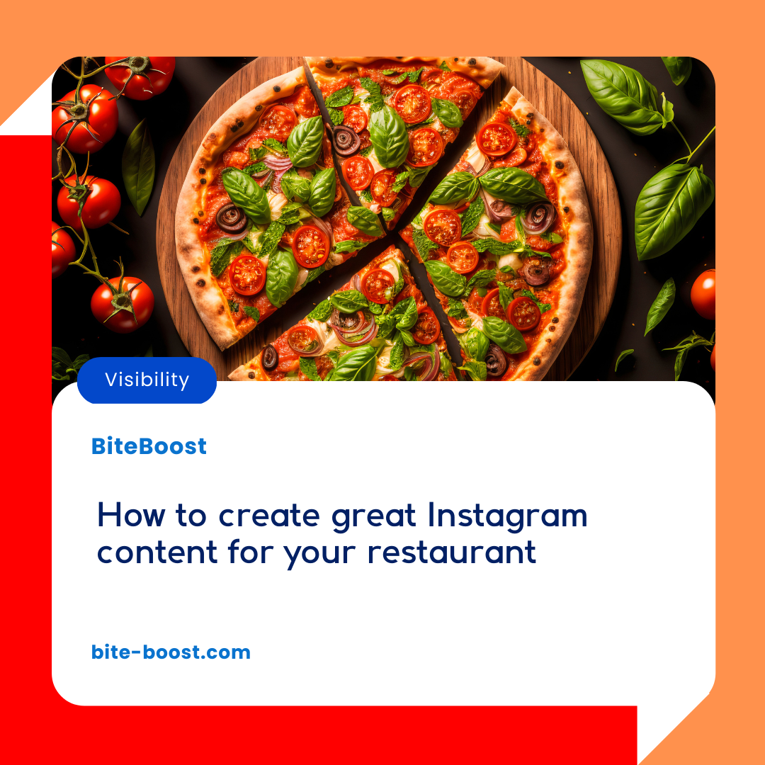 How to create great Instagram content for your restaurant